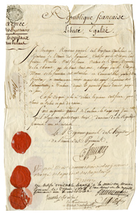 The license for cognac  