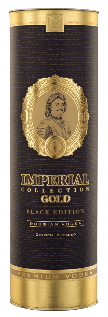 Vodka impérial collection gold 50cl - Vodka Russe - Oeuf de Fabergé  spécialiste des Produits Russe d' exception.